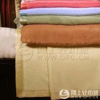  Factory direct sales of high-grade silk flannelette blanket solid color gift silk blanket