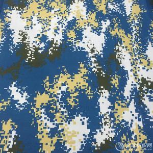 迷彩布 07海军海洋全地形迷彩 时尚花型加厚耐磨 军用斜纹耐磨