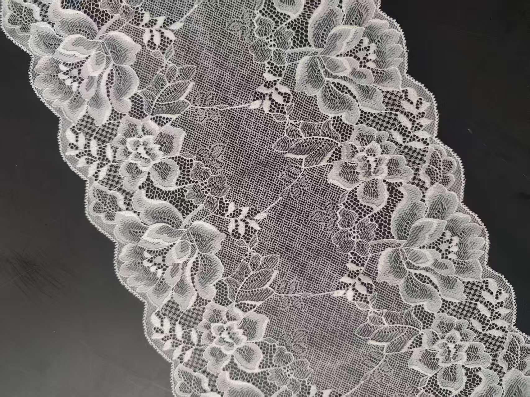 錦綸彈力蕾絲花邊