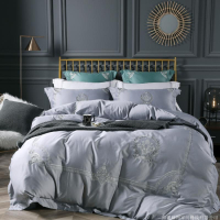  2019 New 100 Thread Count Embroidery Process Four Piece Set - Saint John/Bach Series