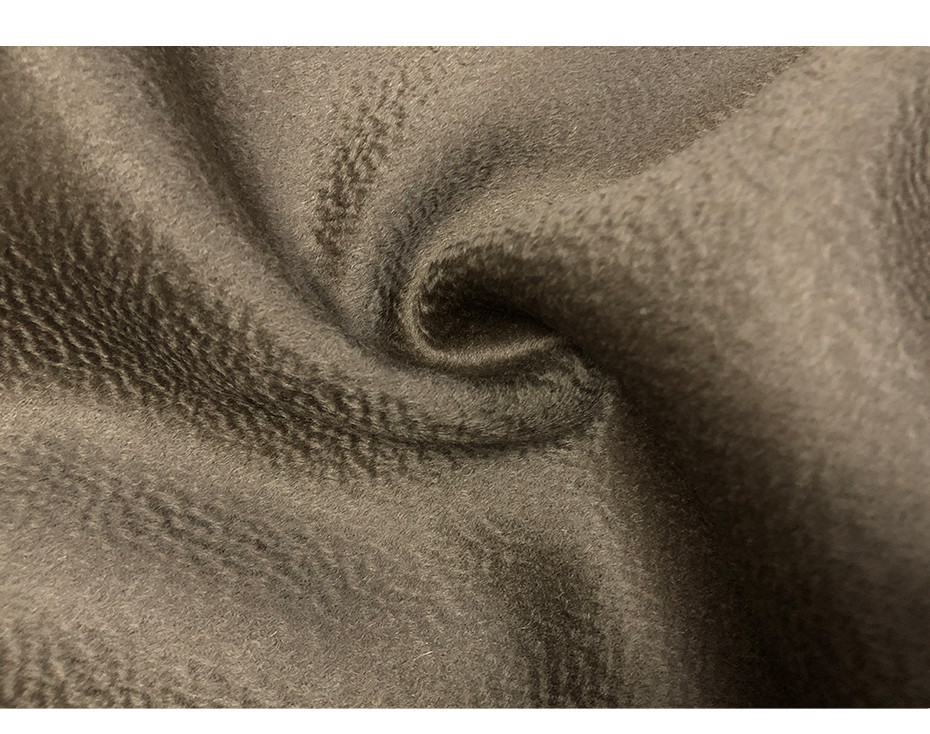 现货高支羊毛水波纹双面呢布料工厂供应100羊毛水波纹双面呢面料