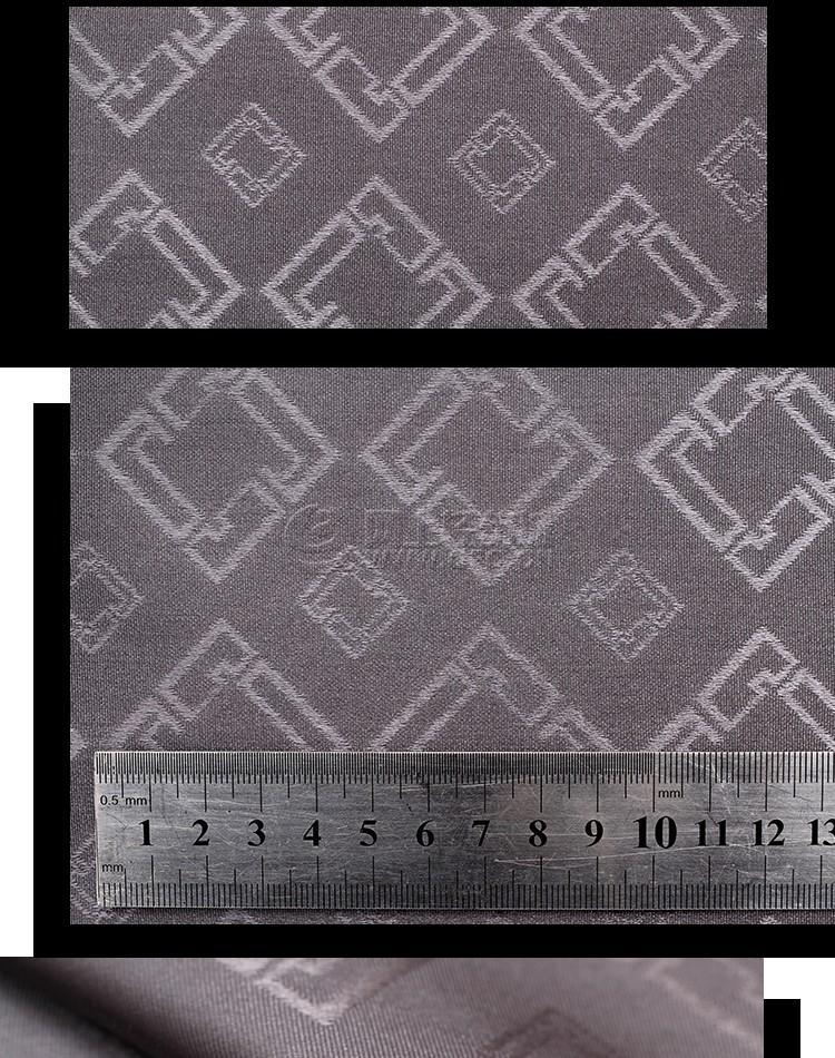 几何方块提花面料_梭织高档提花面料_连衣裙面料