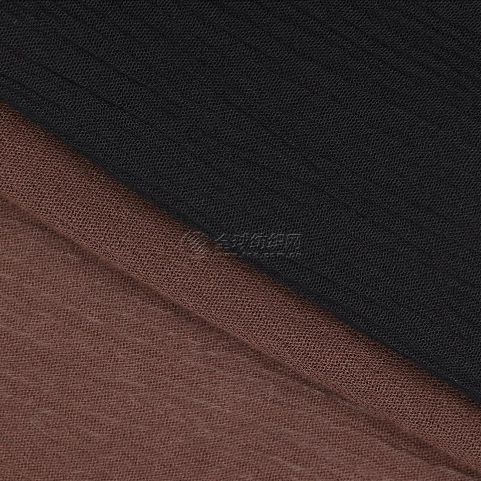 Rayon woven 30*30/45*45 crepe dyed fabric, garment and women's skirt fabric