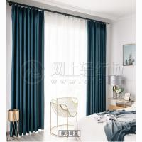 北欧现代迪拜棉遮光窗帘布客厅卧室书房遮光窗帘产品