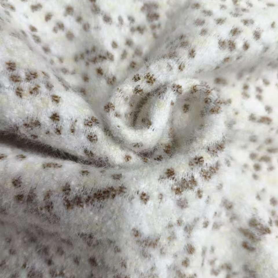 段染七彩條面料