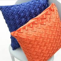  Simple style geometric crepe pillowcase woven polyester flannelette cushion cover bedding soft decoration pillowcase