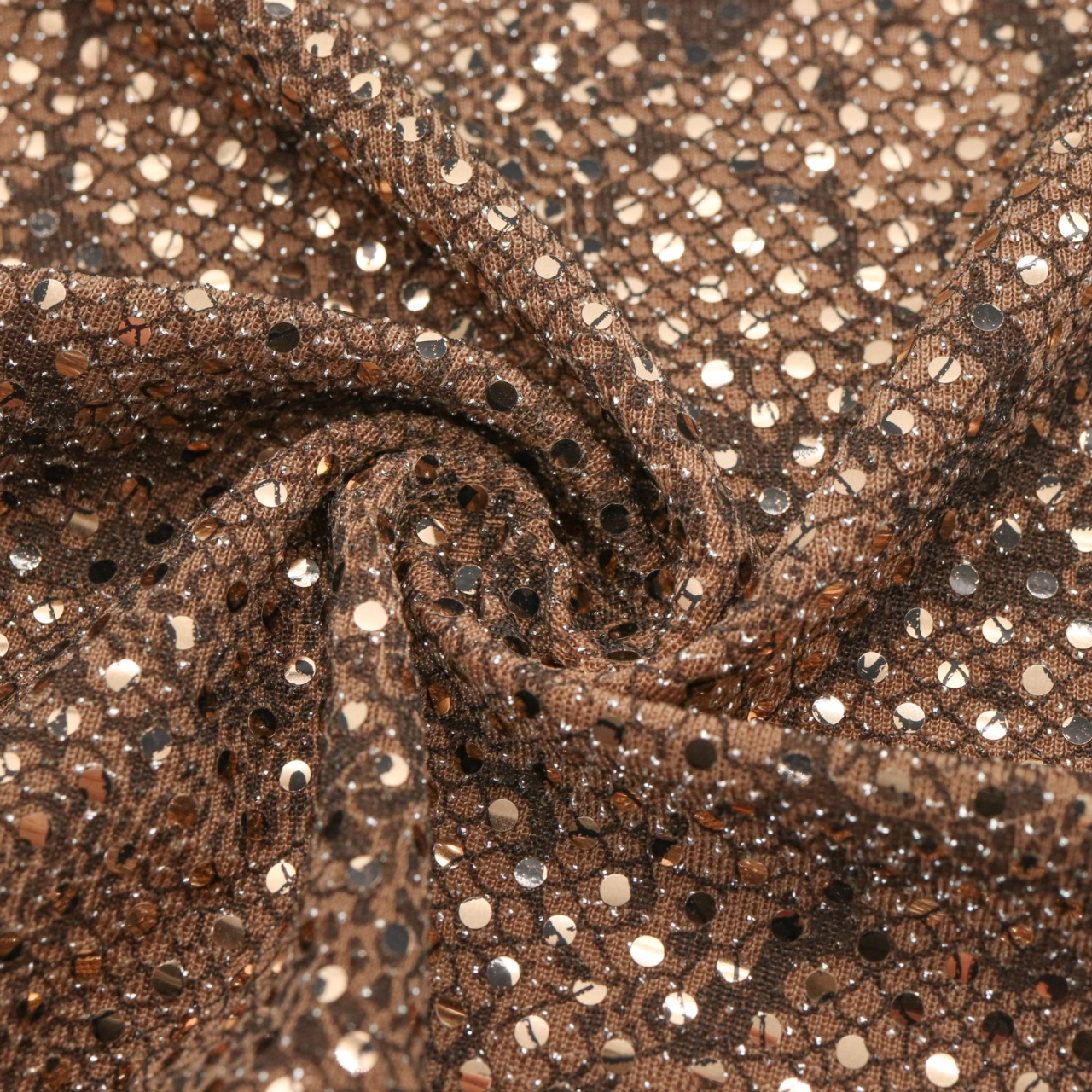 滌氨銀絲波浪亮片