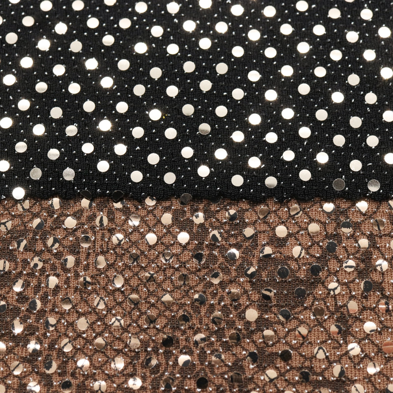 滌氨銀絲波浪亮片