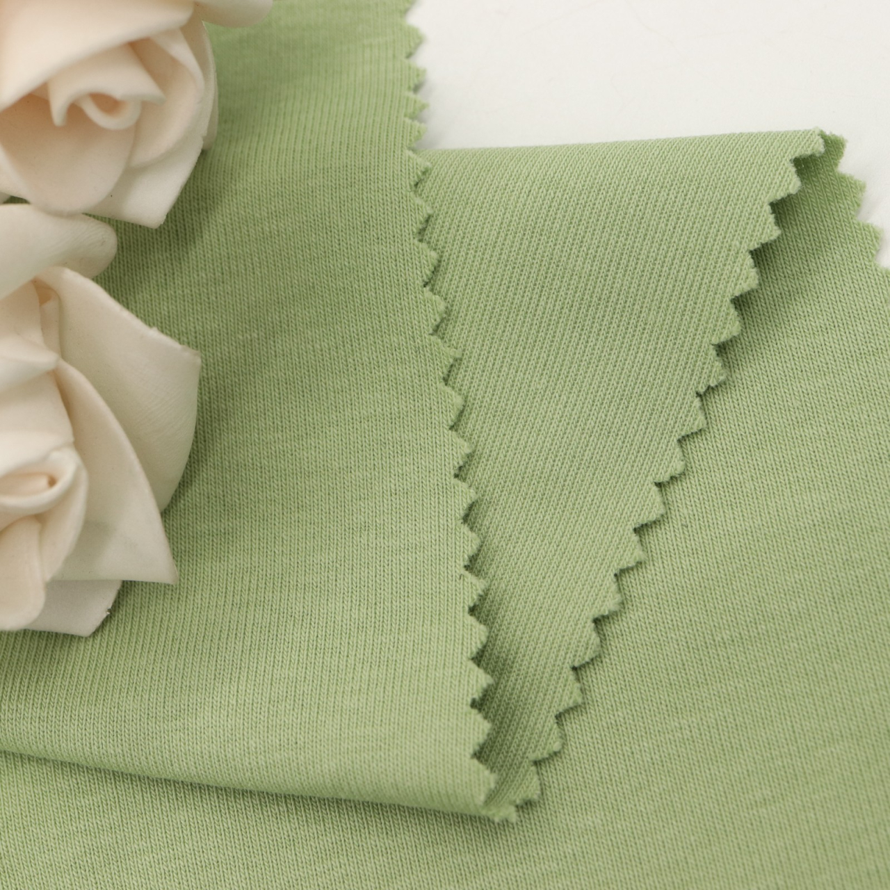 精梳棉彈力羅紋面料