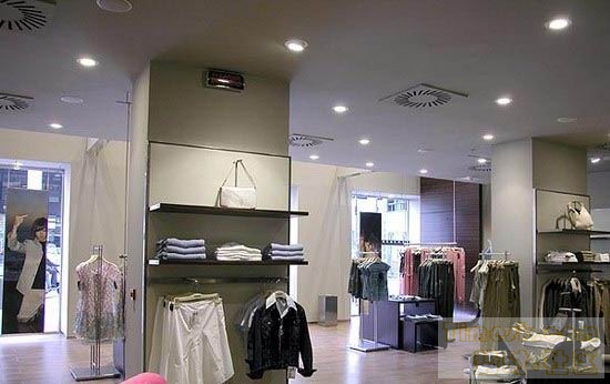 服裝店面裝修效果圖  